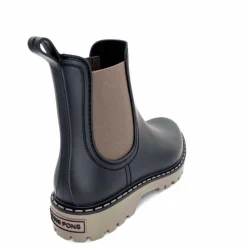 Neige|Basic<Toni Pons Bottines De Pluie Cavour &amp; Taupe Noir