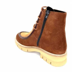 Elégant|Masculin<Ivoire0330 Bottines Derby Ivoire 364 Daim Marron