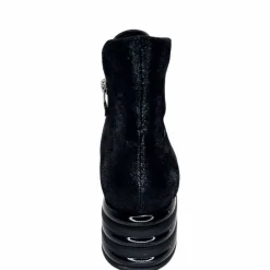 Fantaisie<Elue Par Nous Bottines Maculotte Cuir Irisé Vernis Noir