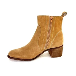 Basic|Bottines Eté<Ivoire0104a Bottines Eté Ivoire A53368 Daim Tan Camel