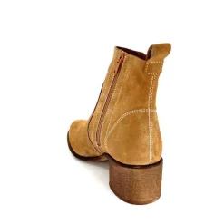 Basic|Bottines Eté<Ivoire0104a Bottines Eté Ivoire A53368 Daim Tan Camel