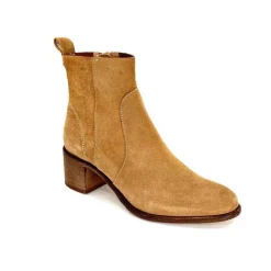 Basic|Bottines Eté<Ivoire0104a Bottines Eté Ivoire A53368 Daim Tan Camel