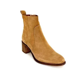 Basic|Bottines Eté<Ivoire0104a Bottines Eté Ivoire A53368 Daim Tan Camel