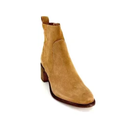 Basic|Bottines Eté<Ivoire0104a Bottines Eté Ivoire A53368 Daim Tan Camel