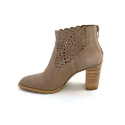 Fantaisie|Bottines Eté<Myma Bottines Eté 7750 Chèvre Velour Taupe