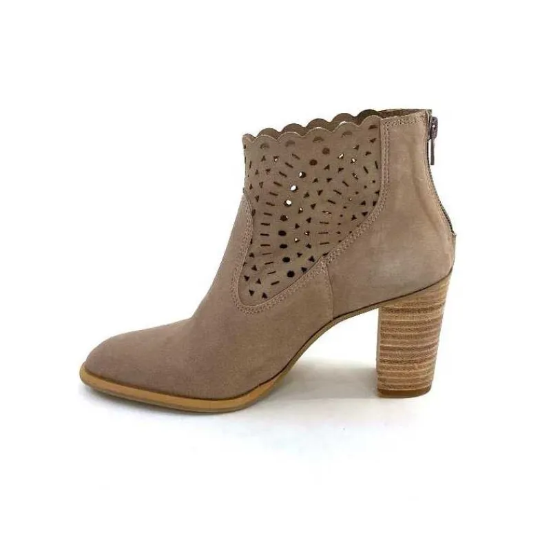 Fantaisie|Bottines Eté<Myma Bottines Eté 7750 Chèvre Velour Taupe