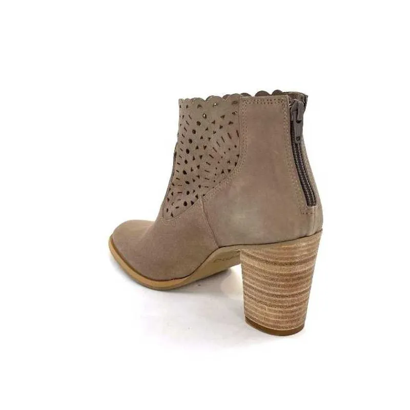 Fantaisie|Bottines Eté<Myma Bottines Eté 7750 Chèvre Velour Taupe
