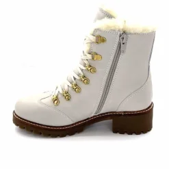Neige|Montagne<gemilli sarl - hooper Bottines Fourées Hooper Shoes Albe Cuir Panna Crème