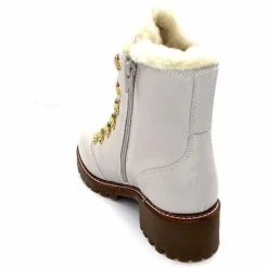 Neige|Montagne<gemilli sarl - hooper Bottines Fourées Hooper Shoes Albe Cuir Panna Crème