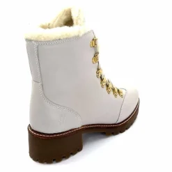 Neige|Montagne<gemilli sarl - hooper Bottines Fourées Hooper Shoes Albe Cuir Panna Crème