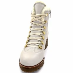Neige|Montagne<gemilli sarl - hooper Bottines Fourées Hooper Shoes Albe Cuir Panna Crème