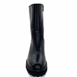 Basic|Bottines<marcha / m.moustafa Bottines Fourrées à Talons Ivoire Evs 2963 Cuir Noir