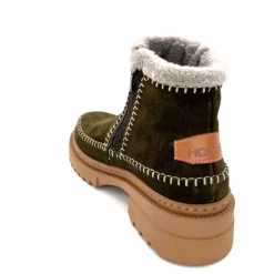 Neige|Montagne<gemilli sarl - hooper Bottines Fourrées Hooper Melen Daim Kaki