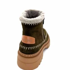 Neige|Montagne<gemilli sarl - hooper Bottines Fourrées Hooper Melen Daim Kaki