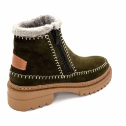 Neige|Montagne<gemilli sarl - hooper Bottines Fourrées Hooper Melen Daim Kaki