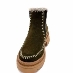 Neige|Montagne<gemilli sarl - hooper Bottines Fourrées Hooper Melen Daim Kaki