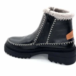 Neige|Montagne<gemilli sarl - hooper Bottines Fourrées Hooper Melen Cuir Noir