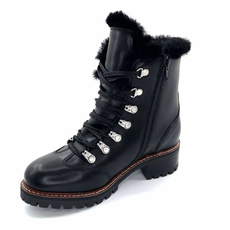 Fourrées|Bottines<gemilli sarl - hooper Bottines Fourrées Hooper Shoes Albe Cuir Noir