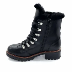 Fourrées|Bottines<gemilli sarl - hooper Bottines Fourrées Hooper Shoes Albe Cuir Noir