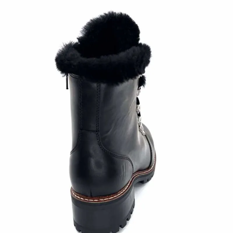 Fourrées|Bottines<gemilli sarl - hooper Bottines Fourrées Hooper Shoes Albe Cuir Noir