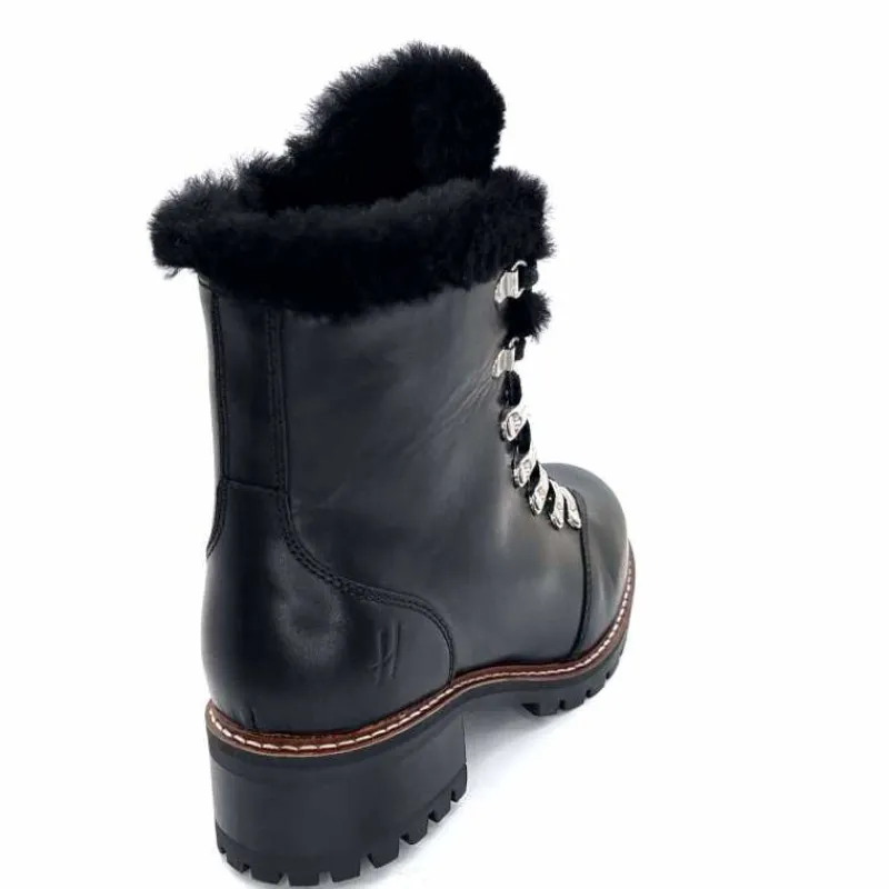 Fourrées|Bottines<gemilli sarl - hooper Bottines Fourrées Hooper Shoes Albe Cuir Noir