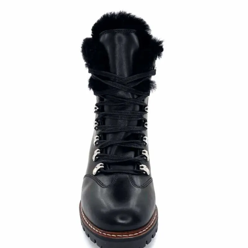 Fourrées|Bottines<gemilli sarl - hooper Bottines Fourrées Hooper Shoes Albe Cuir Noir