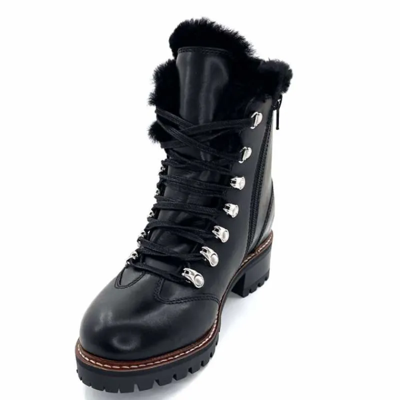 Fourrées|Bottines<gemilli sarl - hooper Bottines Fourrées Hooper Shoes Albe Cuir Noir