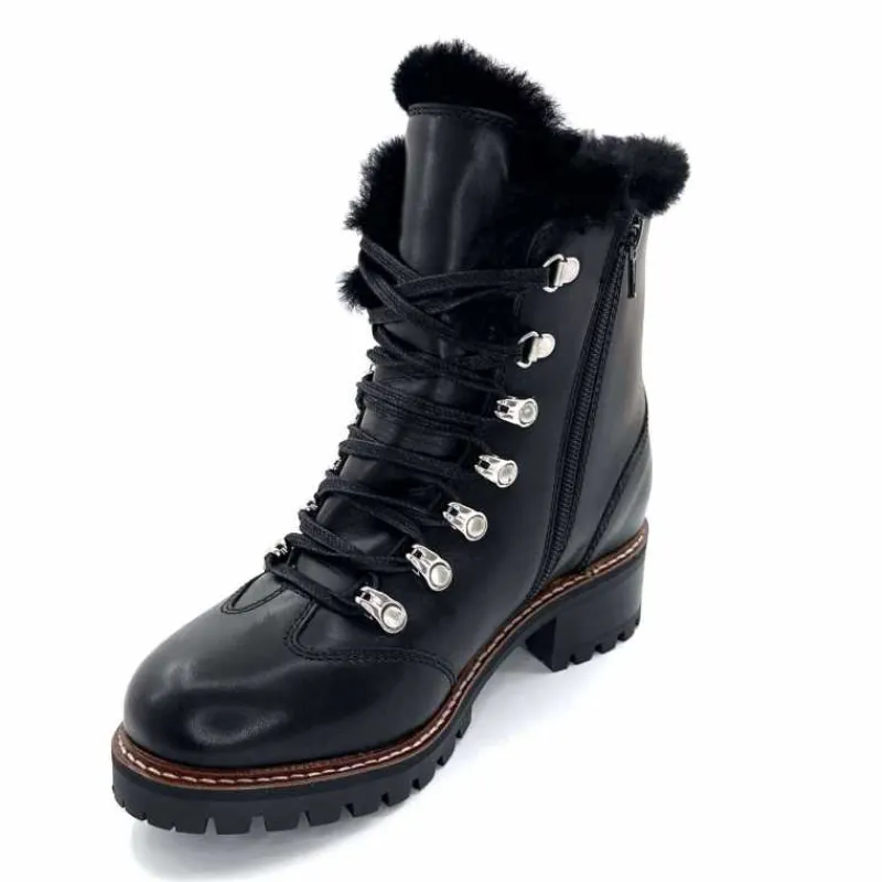 Fourrées|Bottines<gemilli sarl - hooper Bottines Fourrées Hooper Shoes Albe Cuir Noir