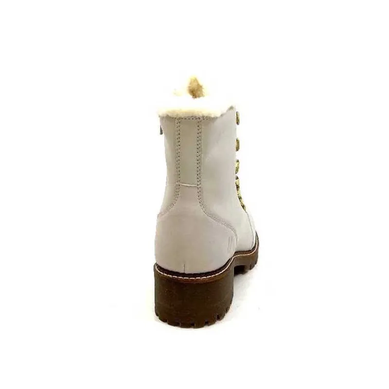 Neige|Fourrure<gemilli sarl - hooper Bottines Fourrées Hooper Shoes Albe Cuir Panna Crème