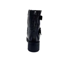 Fourrure|Fourrées<Ivoire-354 Bottines Fourrées Ivoire 109332 Cuir Noir