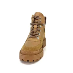 Montagne|Fourrées<Ivoire0209b Bottines Fourrées Ivoire 12301 Cuir Daim Taupe