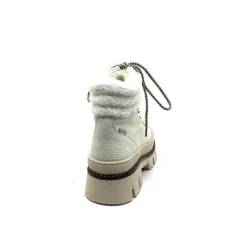 Neige|Montagne<Elena Bottines Fourrées Mouton 42953 Cuir Crème Blanc