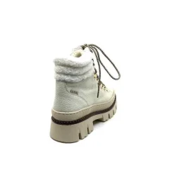 Neige|Montagne<Elena Bottines Fourrées Mouton 42953 Cuir Crème Blanc
