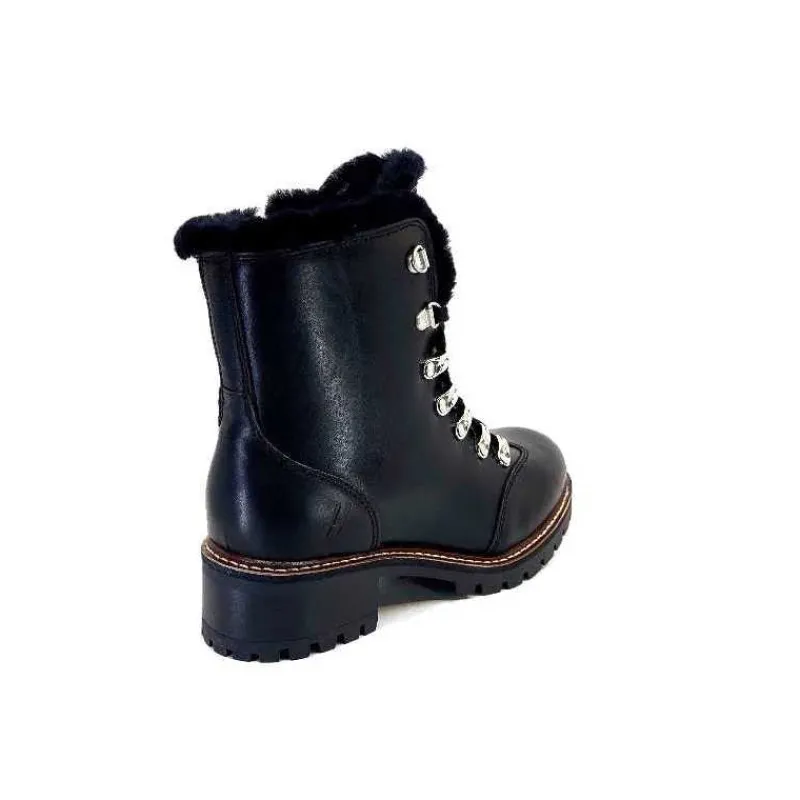 Fourrure|Fourrées<gemilli sarl - hooper Bottines Fourrées Mouton Hooper Shoes Albe Cuir Noir
