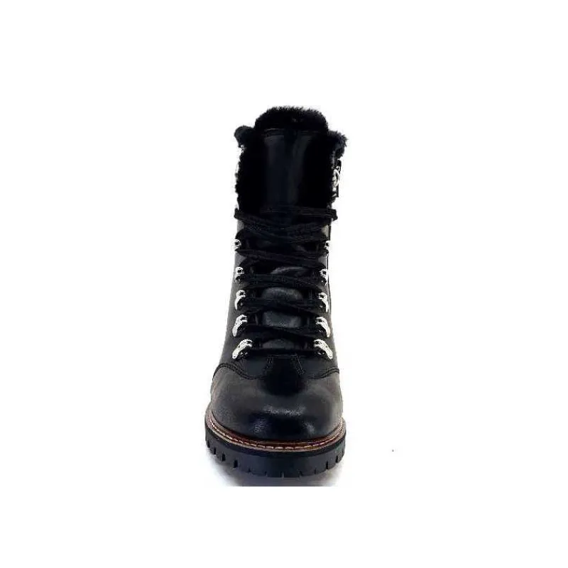Fourrure|Fourrées<gemilli sarl - hooper Bottines Fourrées Mouton Hooper Shoes Albe Cuir Noir