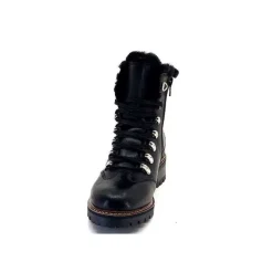 Fourrure|Fourrées<gemilli sarl - hooper Bottines Fourrées Mouton Hooper Shoes Albe Cuir Noir
