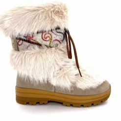 Neige|Montagne<Olang Bottines Fourrées Wanda Daim Argilla Beige
