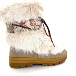 Neige|Montagne<Olang Bottines Fourrées Wanda Daim Argilla Beige