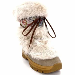 Neige|Montagne<Olang Bottines Fourrées Wanda Daim Argilla Beige