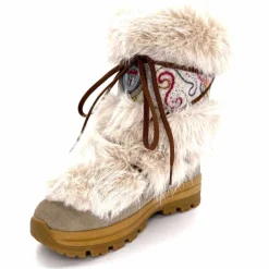 Neige|Montagne<Olang Bottines Fourrées Wanda Daim Argilla Beige