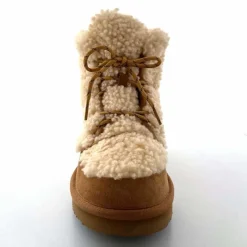 Montagne|Fourrure<sweet heritage Bottines Fourrées Praz Daim Fourrure Camel