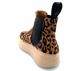 Bijoux|Bottines<GioPiu Bottines Gio+ Piada 04 E Textile Léopard Bijoux Marron