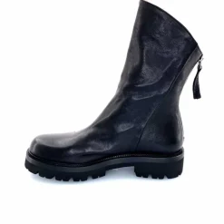 Rock|Basic<Ivoire0156 Bottines Ivoire 3270 Carrie Cuir Noir