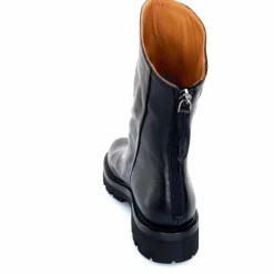 Rock|Basic<Ivoire0156 Bottines Ivoire 3270 Carrie Cuir Noir