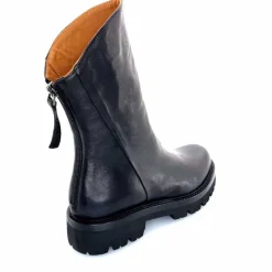 Rock|Basic<Ivoire0156 Bottines Ivoire 3270 Carrie Cuir Noir