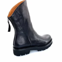 Rock|Basic<Ivoire0156 Bottines Ivoire 3270 Carrie Cuir Noir