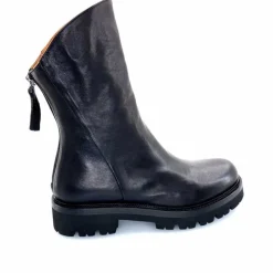 Rock|Basic<Ivoire0156 Bottines Ivoire 3270 Carrie Cuir Noir