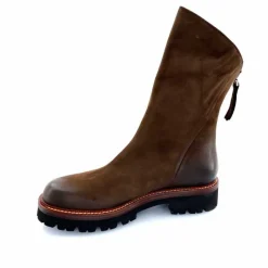Rock|Basic<Ivoire0156 Bottines Ivoire 3270 Carrie Cuir Wash Marron