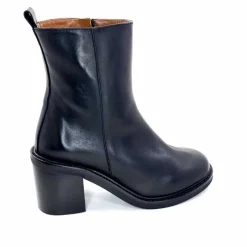 Basic|Bottines<belang Bottines Ivoire 300 Cuir Noir