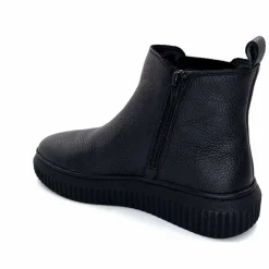 Décontracté|Basic<marchesini Bottines Ivoire 659020 Cuir Noir